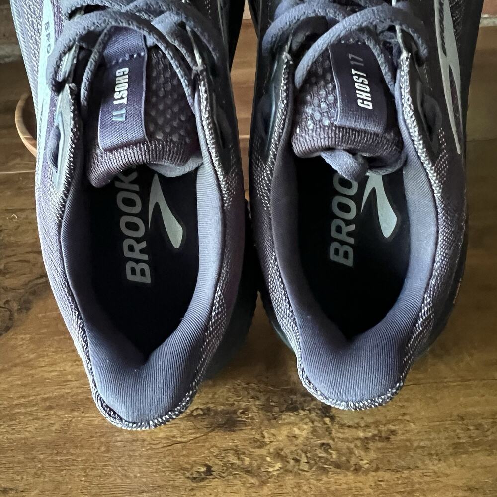 Brooks Ghost 17 Neutral Cushioned Road Running Spellbound Blue Womens 7 Shoes - Picture 8 of 16